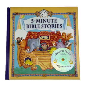 5 Minute Bible  Stories with CD.